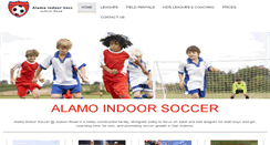 Desktop Screenshot of alamoindoorsoccer.com